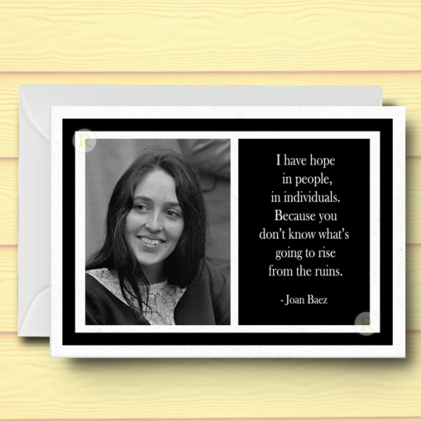 Joan Baez Card